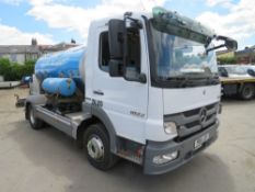 61 reg MERCEDES ATEGO 1022 12 TON WATER TANKER (DIRECT UNITED UTILITIES WATER) 1ST REG 10 [+ VAT]