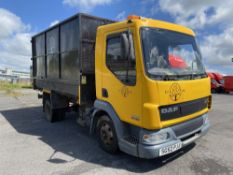 52 reg DAF FA LF45.150 7.5 TON TIPPER, 1ST REG 09/02, TEST 12/21, 157130KM NOT WARRANTED, [+ VAT]