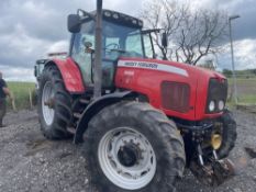 54 reg MASSEY FERGUSON 6499 TRACTOR (LOCATION BLACKBURN) RUNS & DRIVES BUT NO FOOT BRAKE, V5,