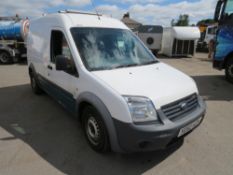 62 reg FORD TRANSIT CONNECT (DIRECT UNITED UTILITIES WATER) 1ST REG 11/12, TEST 09/21, [+ VAT]