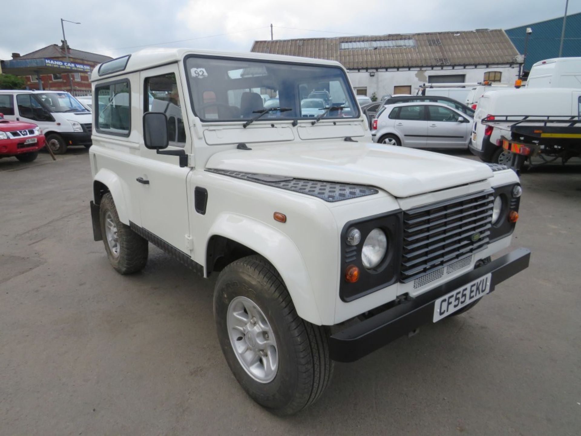 55 reg LAND ROVER DEFENDER 90 TD5 COUNTY, 1ST REG 01/06, TEST 02/22, 153168M, V5 HERE, 1 OWNER