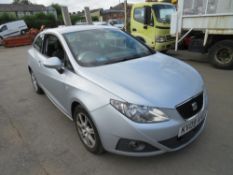 09 reg SEAT IBIZA SE, 1ST REG 03/09, TEST 09/21, 156744M NOT WARRANTED, V5 HERE,