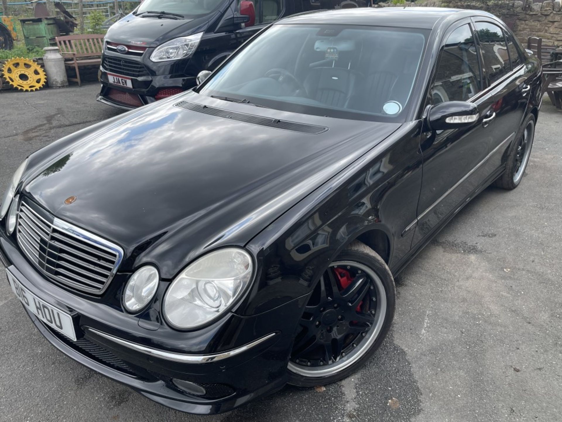 2003 MERCEDES E55 AMG AUTO V8 469 BHP KOMPRESSOR - PRIVATE REG NOT INCLUDED IN SALE (LOCATION