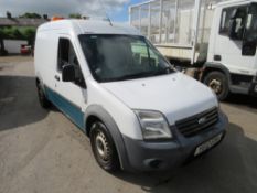 12 reg FORD TRANSIT CONNECT 90 T230 (DIRECT UNITED UTILITIES WATER) 1ST REG 07/12, 108908M