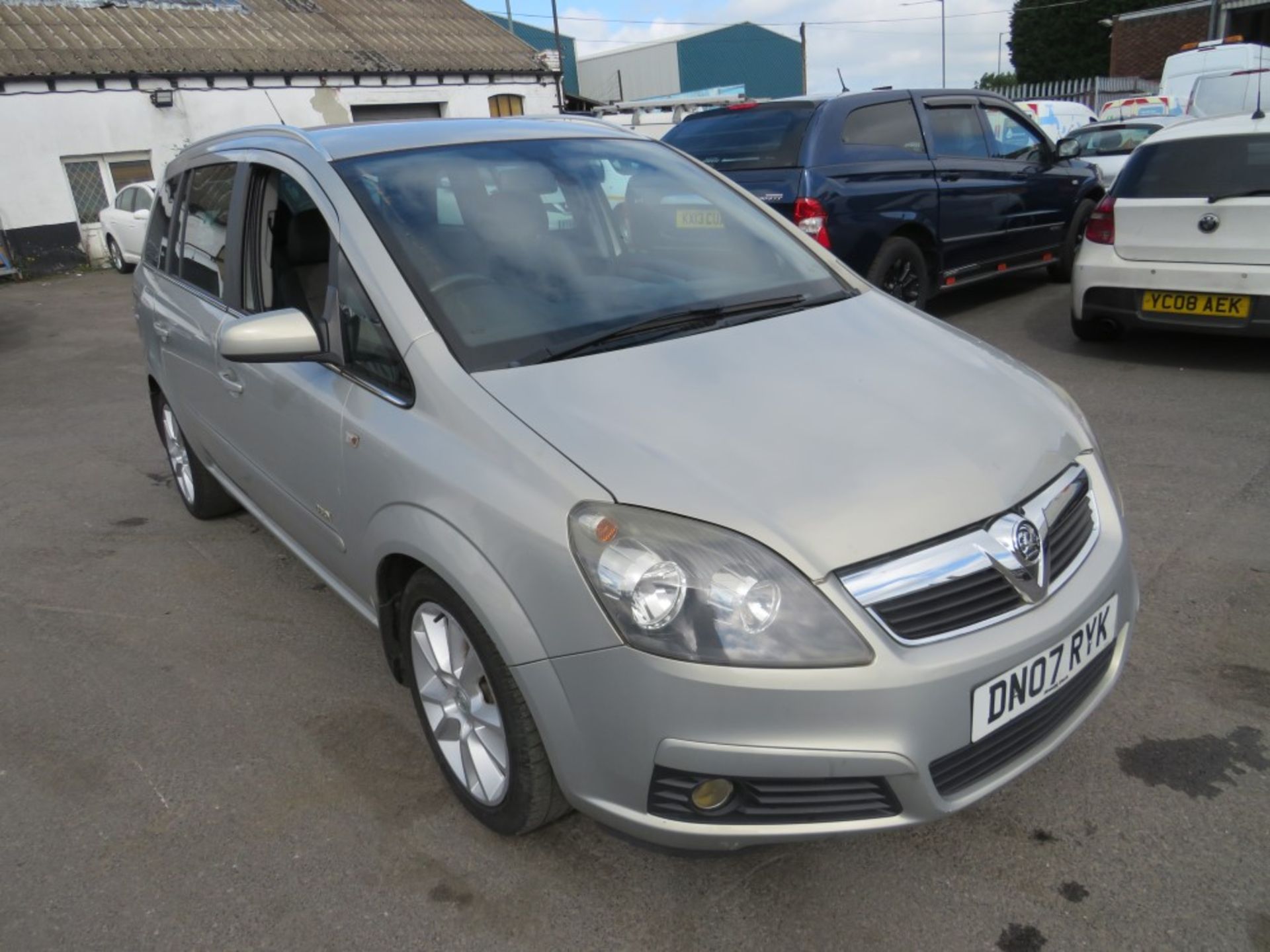 07 reg VAUXHALL ZAFIRA DESIGN CDTI, 1ST REG 06/07, TEST 09/21, 116083M NOT WARRANTED, PART V5 - NO