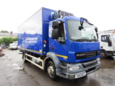 12 reg DAF LF55.180 14 TON BOX VAN, 1ST REG 04/12, TEST 02/22, 281765KM WARRANTED [+ VAT]