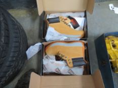 2 PAIRS OF SIZE 8 WORK BOOTS [+ VAT]