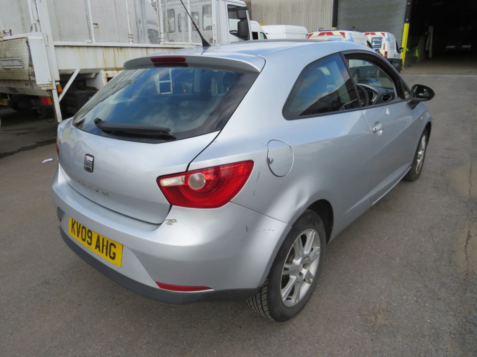 09 reg SEAT IBIZA SE, 1ST REG 03/09, TEST 09/21, 156744M NOT WARRANTED, V5 HERE, - Image 4 of 6