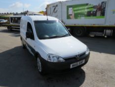 61 reg VAUXHALL COMBO 2000 CDTI (DIRECT UNITED UTILITIES WATER) 1ST REG 09/11, TEST 08/21,