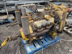 CATERPILLAR ENGINE, 684 HOURS (LOCATION BLACKBURN) (RING FOR COLLECTION DETAILS) [NO VAT]