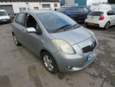 07 reg TOYOTA YARIS T SPIRIT D-4D, 1ST REG 03/07, TEST 10/21, 121390M, V5 HERE, 3 FORMER KEEPERS [NO