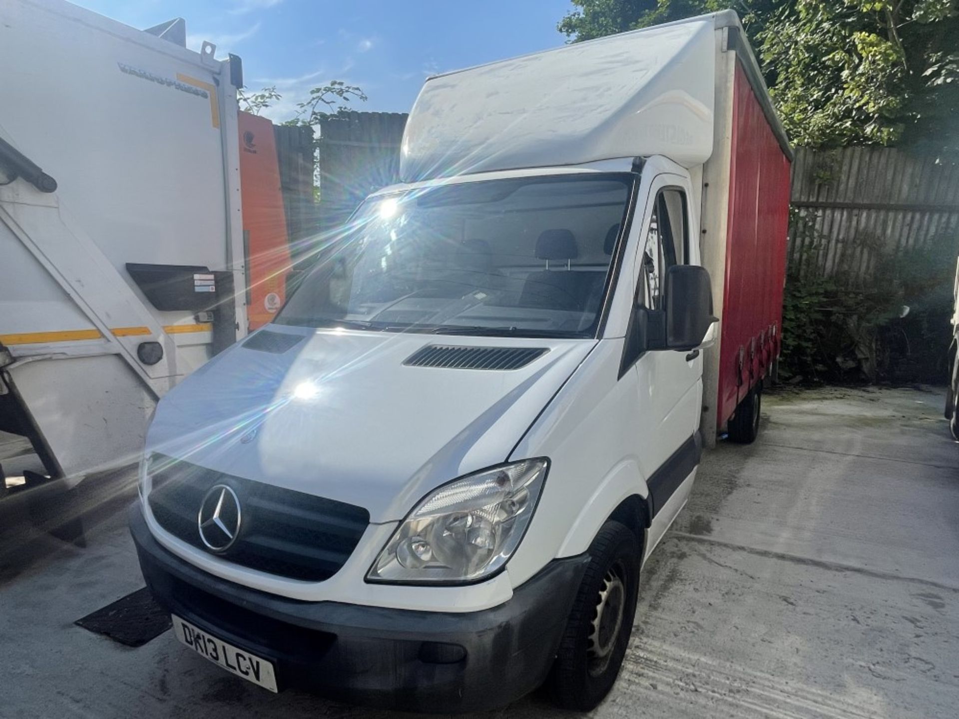 13 reg MERCEDES SPRINTER 313 CDI CURTAIN SIDER, 1ST REG 03/13, TEST 01/22, V5 HERE, 2 FORMER KEEPERS