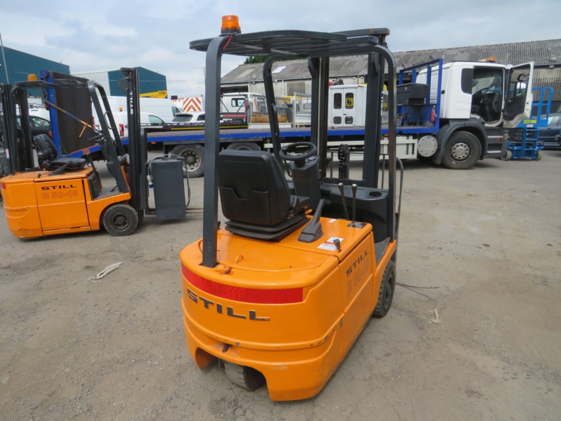 2003 STILL R50-15 FORK LIFT TRUCK, LOLER TEST 11/21, 11776 HOURS NOT WARRANTED [+ VAT] - Image 3 of 6