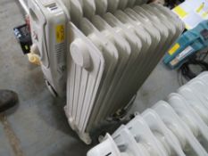 240V 2KW OIL FILLED RADIATOR HEATER (DIRECT HIRE CO [+ VAT]