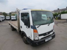 61 reg NISSAN CABSTAR 35.13 S/C LWB FLAT, 1ST REG 01/12, TEST 11/21, 119375M, V5 HERE, 3 FORMER