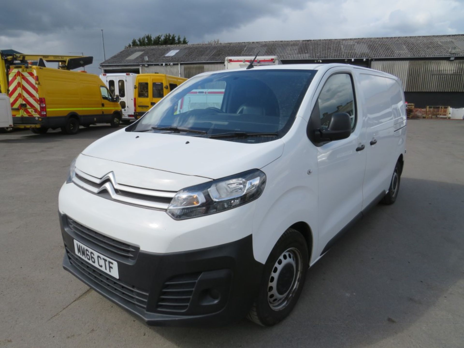 66 reg CITROEN DISPATCH 1000 ENTERPRISE BHDI, 1ST REG 01/17, TEST 03/22, 107034M, V5 HERE, 2 - Bild 2 aus 7