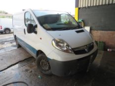 61 reg VAUXHALL VIVARO 2900 CDTI 89 SWB (NON RUNNER) (DIRECT UNITED UTILITIES WATER) 1ST REG 11/