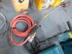 LARGE PROPANE SINGLE HEAD BLOW TORCH (DIRECT HIRE CO) [+ VAT]