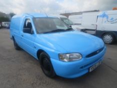 Y reg FORD ESCORT DIESEL VAN, 1ST REG 05/01, 51199M WARRANTED, V5 MAY FOLLOW [NO VAT]