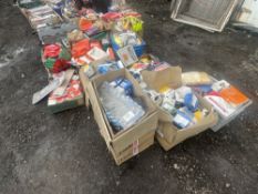 4 PALLETS OF NEW//OLD STOCK CAR PARTS - FORD NISSAN ETC 1960's ERA TO LATE 90's (LOCATION BLACKBURN)