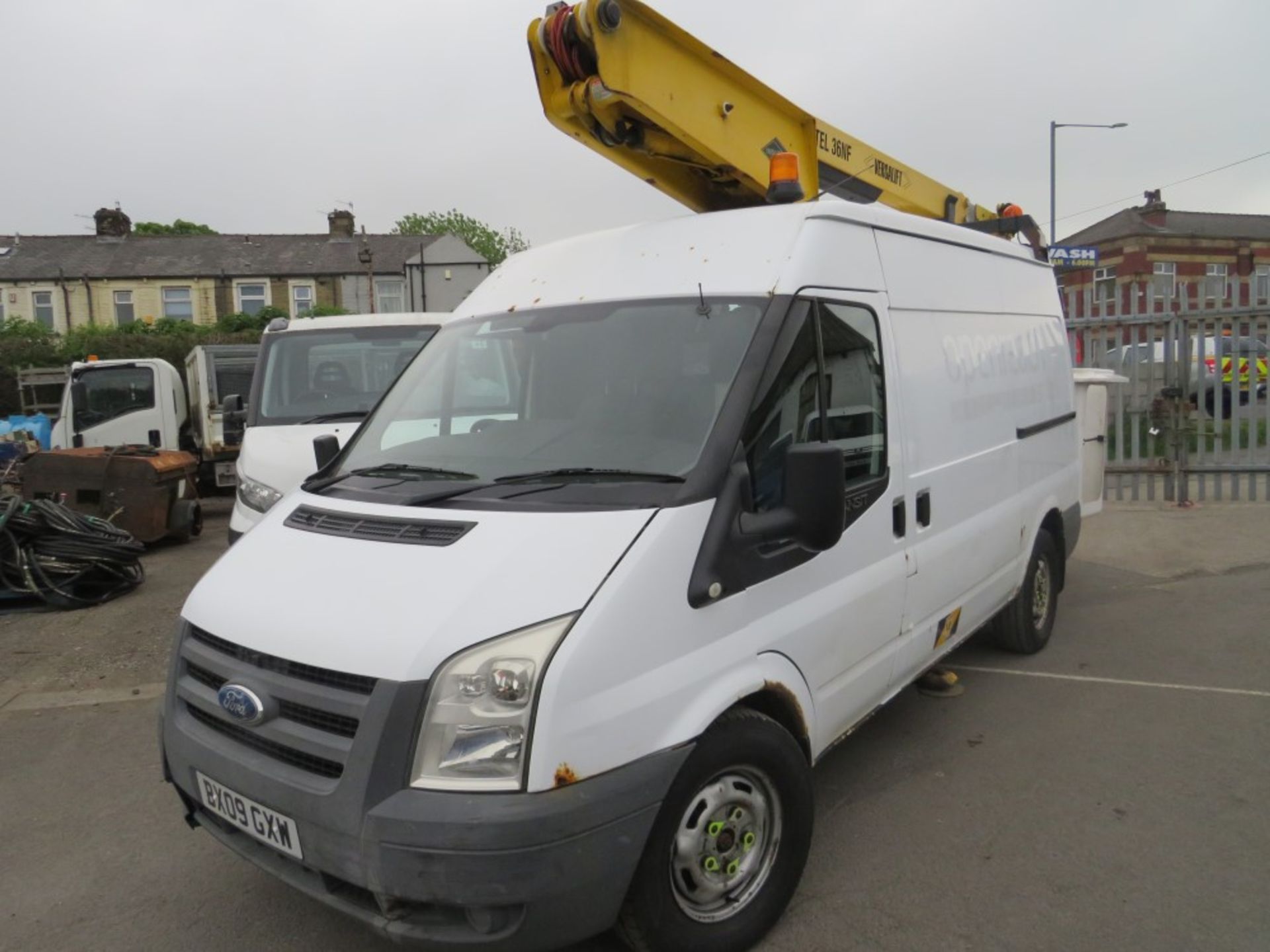 09 reg FORD TRANSIT 115 T350M RWD CHERRY PICKER, 1ST REG 07/09, TEST 03/22, 254307KM NOT