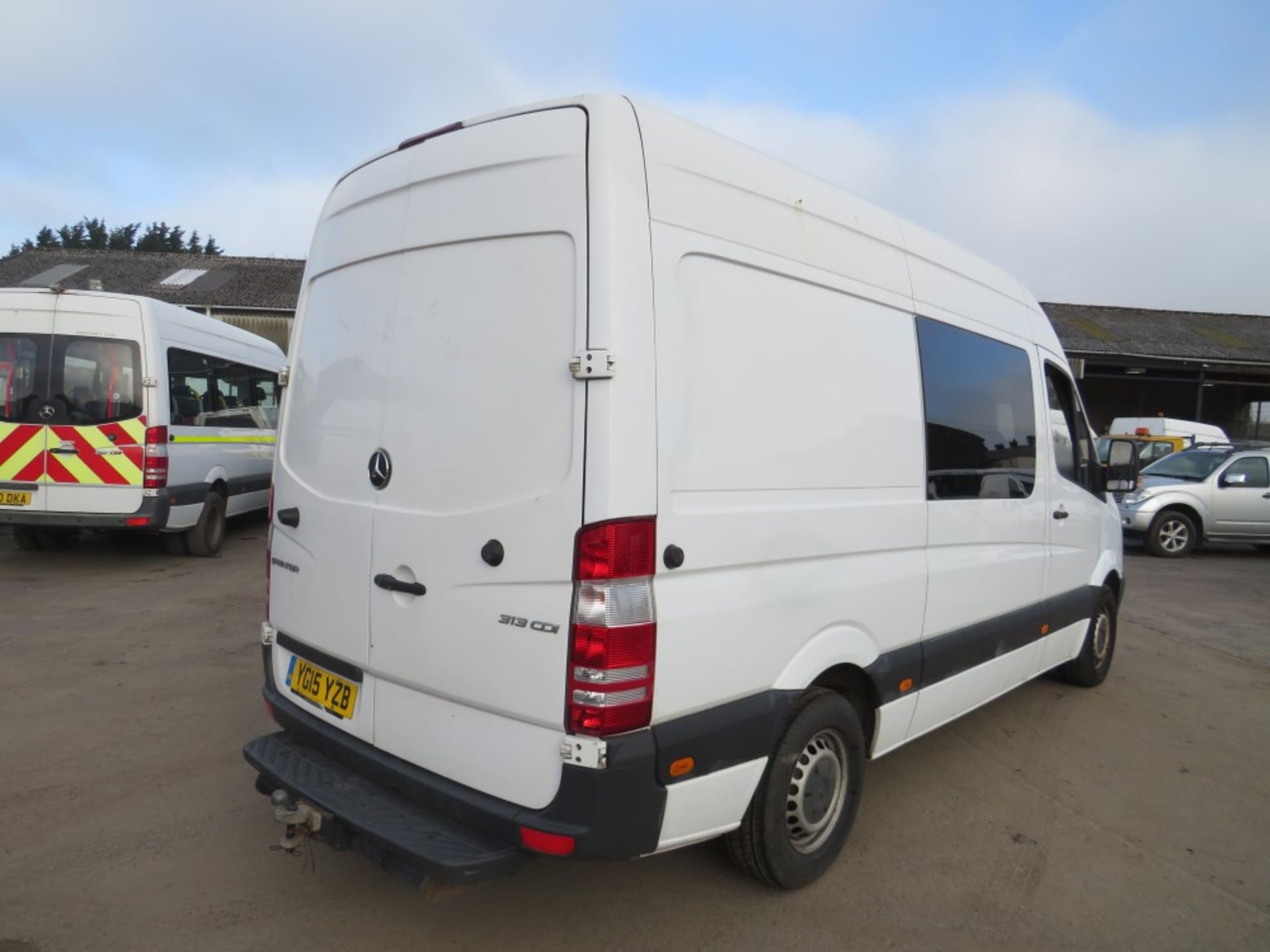 15 reg MERCEDES SPRINTER 313 CDI, 1ST REG 05/15, TEST 09/21 , 180692M, V5 HERE, 1 OWNER FROM - Image 4 of 8