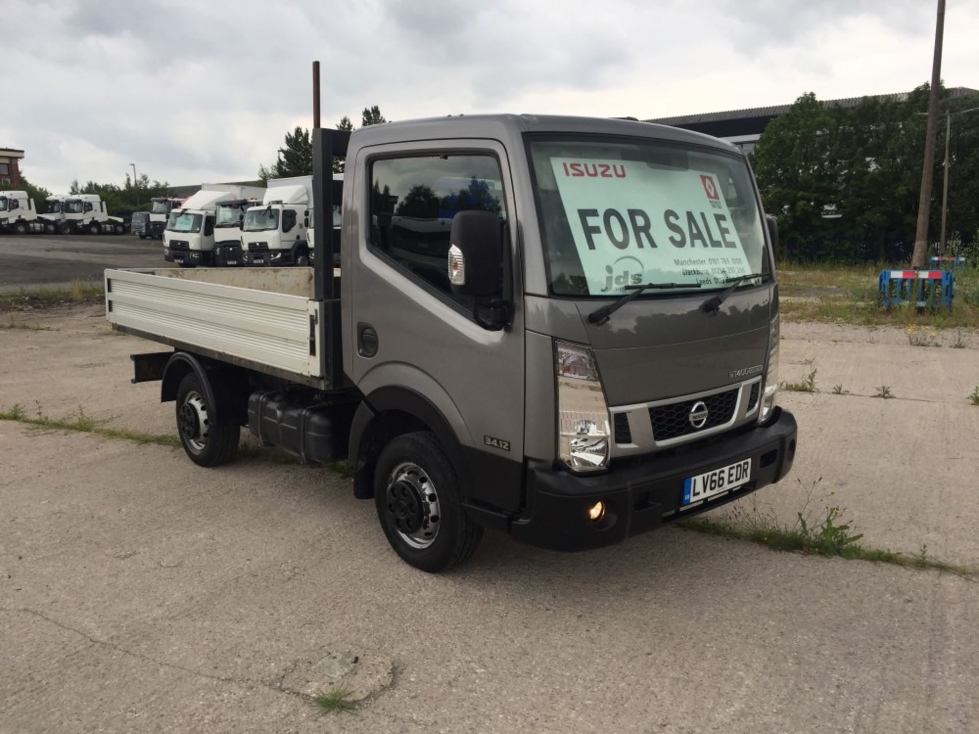 66 reg NISSAN CABSTAR NT400 34.12 SWB DCI DROPSIDE, 1ST REG 09/16, TEST 10/21, 40150M WARRANTED,