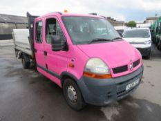 06 reg RENAULT MASTER DCLL35 DCI 100 LWB TIPPER (DIRECT COUNCIL) 1ST REG 05/06, TEST 11/21,