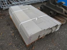 APPROX 250 FIBRE CEMENT ROOF SOFFIT BOARDS [NO VAT]