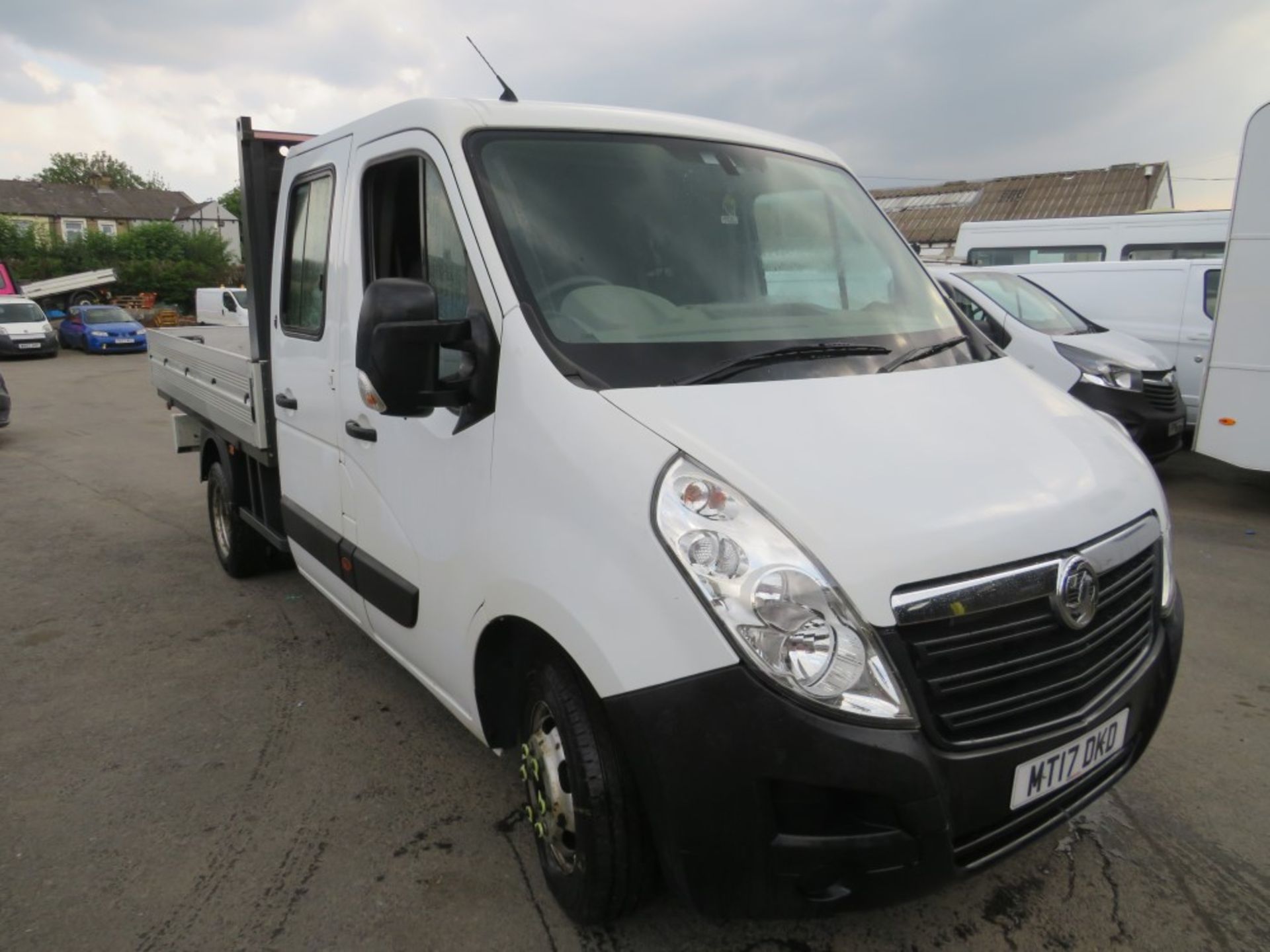 17 reg VAUXHALL MOVANO R3500 CDTI DROPSIDE - SELLING DUE TO IRON FILING FOUND IN OIL (DIRECT ELECTR