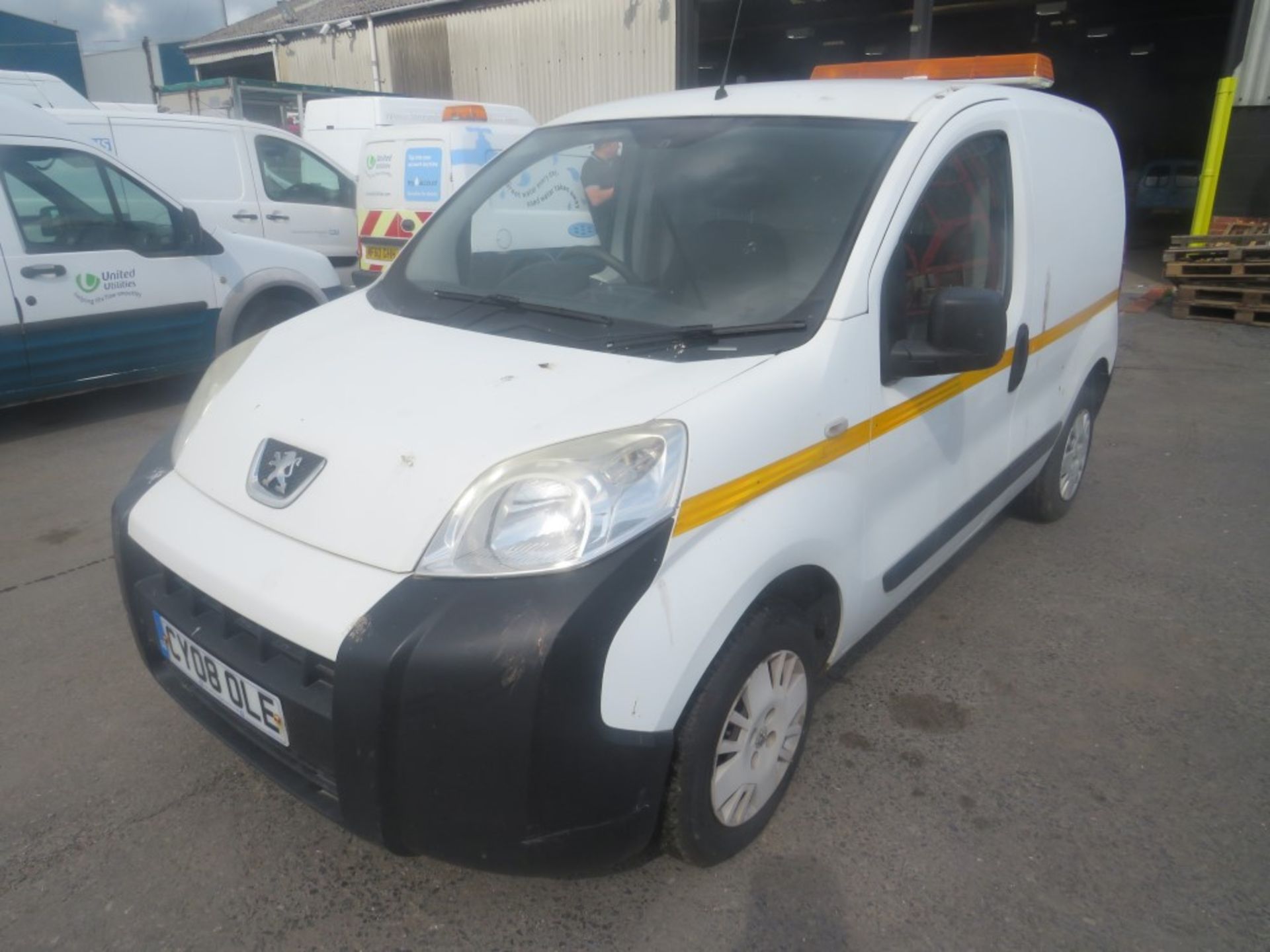 08 reg PEUGEOT BIPPER S HDI (DIRECT COUNCIL) 1ST REG 08/08, 124595M, V5 HERE [+ VAT] - Image 2 of 7