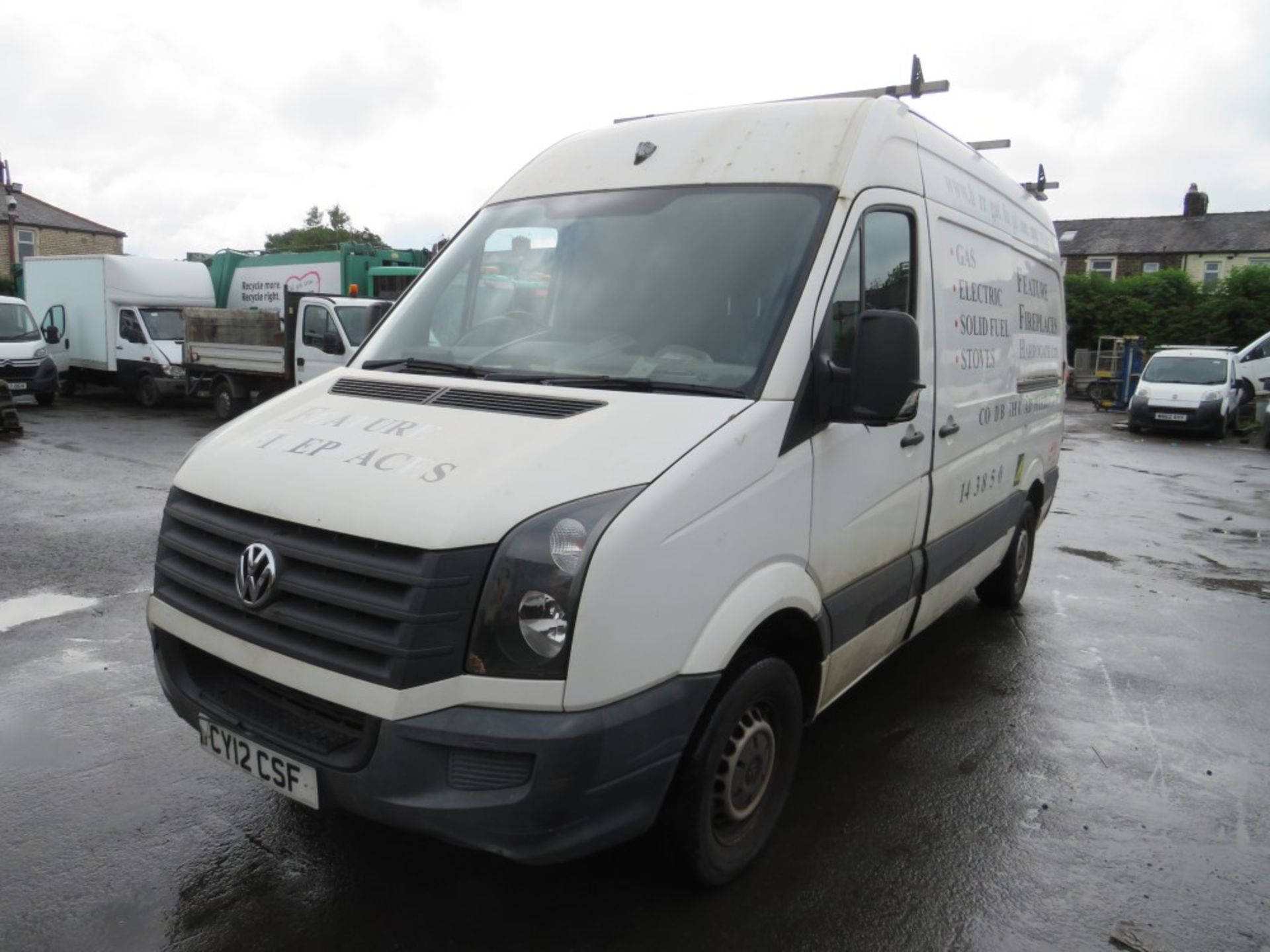 12 reg VW CRAFTER CR35 109, 1ST REG 06/12, TEST 06/22, 155095M, V5 TO FOLLOW [+ VAT] - Image 2 of 7