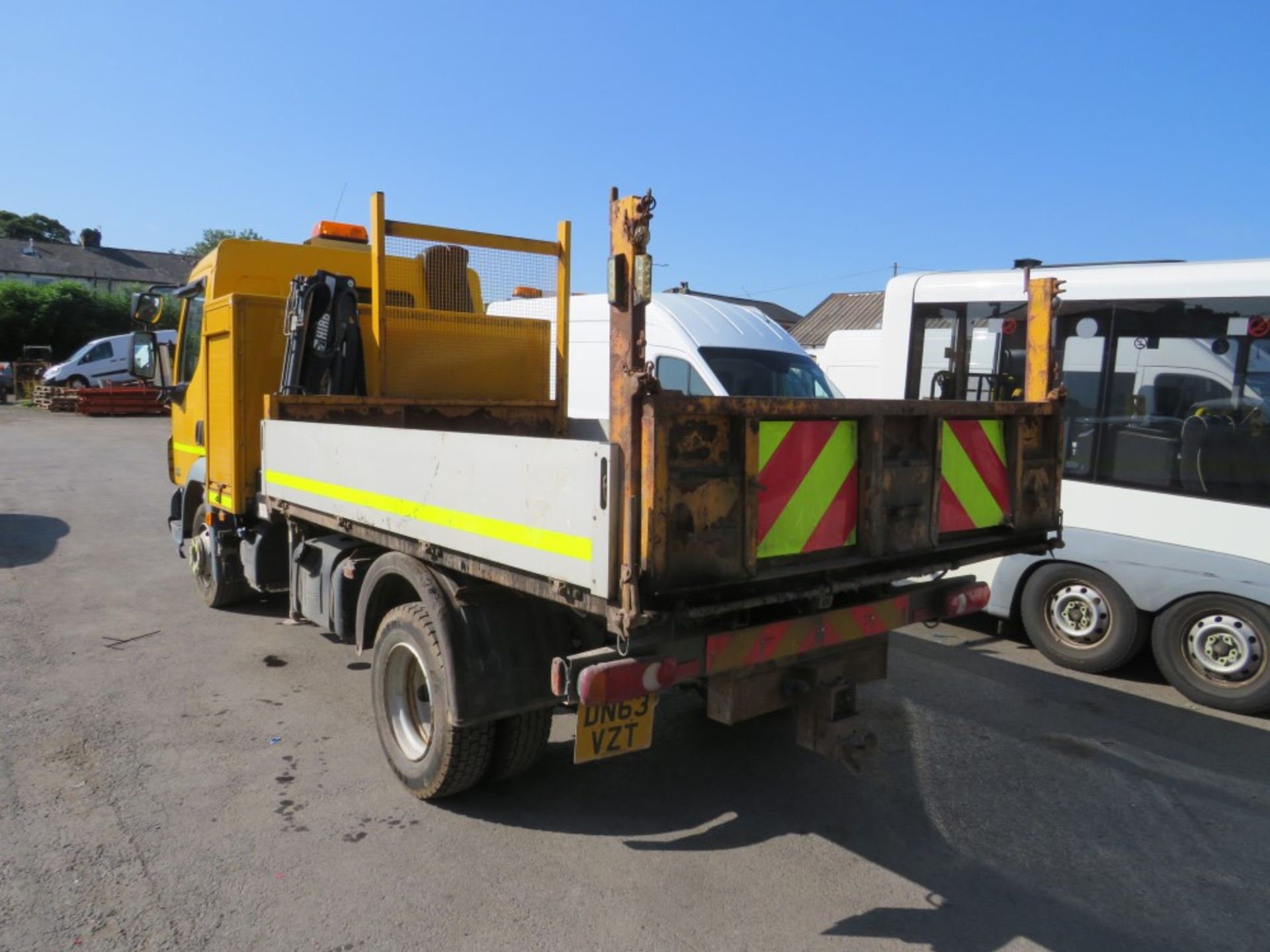 63 reg DAF FA LF45 7.5 TON TIPPER (DIRECT COUNCIL) 1ST REG 12/13, TEST 03/22, 150551KM, V5 HERE, 1 - Image 3 of 6