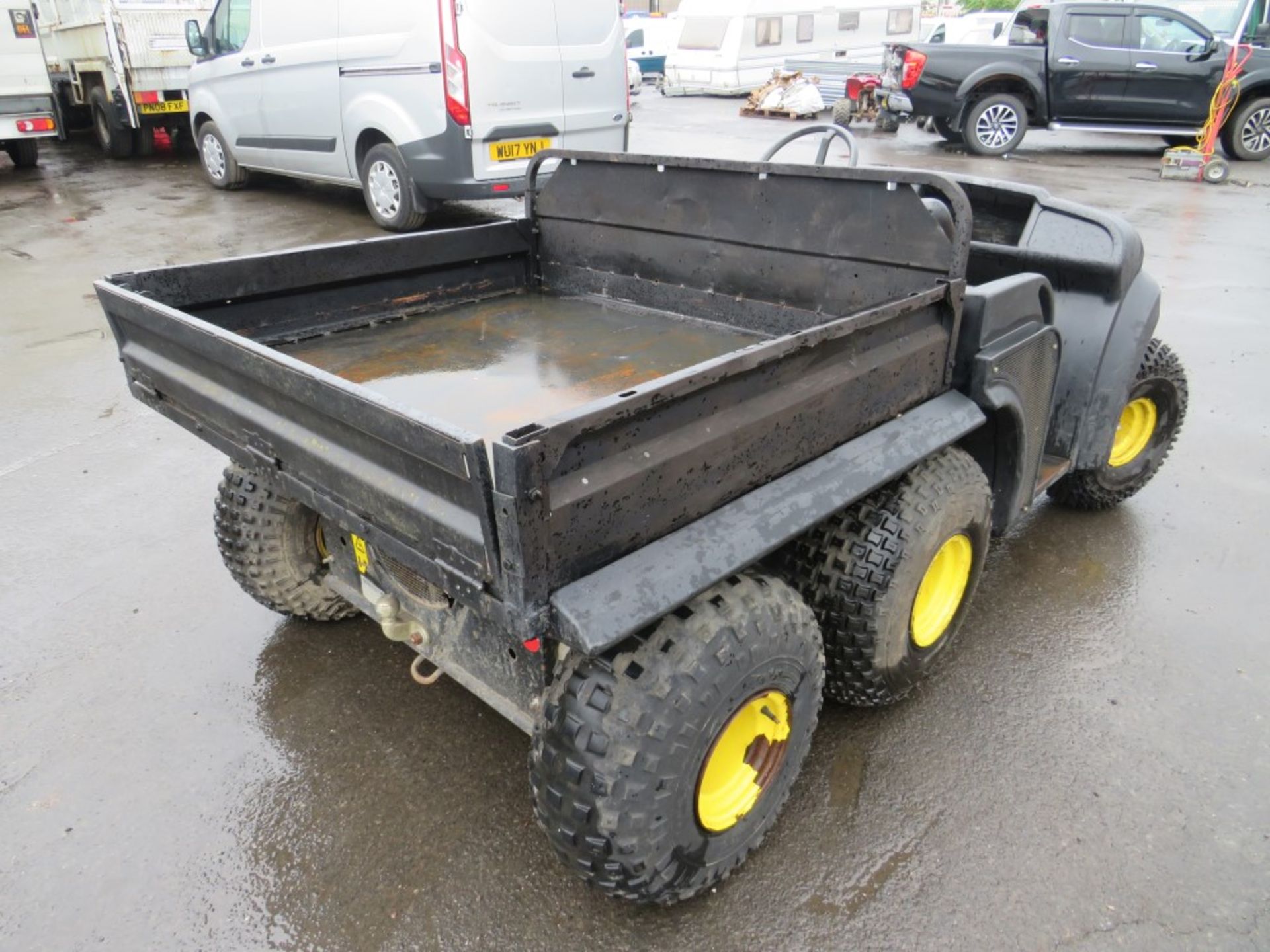 JCB 6 WHEEL DOUBLE DRIVE WITH DIF LOCK GAITOR / TIPPER, 582 HOURS [+ VAT] - Image 5 of 6