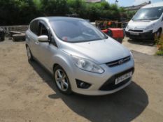 63 reg FORD C-MAX TITANIUM X TDCI AUTO, 1ST REG 10/13, TEST 10/21, 121592M, V5 HERE, 3 FORMER