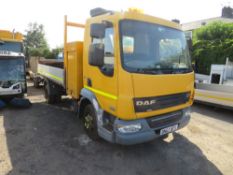 63 reg DAF FA LF45 7.5 TON TIPPER (DIRECT COUNCIL) 1ST REG 12/13, TEST 03/22, 108332KM, V5 HERE, 1