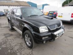 56 reg MITSUBISHI L200 ANIMAL LWB 4WD PICKUP, 1ST REG 01/07, TEST 03/22, 184973M, V5 HERE, 1