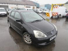 05 reg HONDA CIVIC SE, 1ST REG 03/05, TEST 02/22, 137751M, V5 HERE, 4 FORMER KEEPERS [NO VAT]