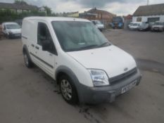 55 reg FORD TRANSIT CONNECT L 200 TD SWB (DIRECT NHS) 1ST REG 09/05, TEST 09/21, 151872M, V5 HERE, 1