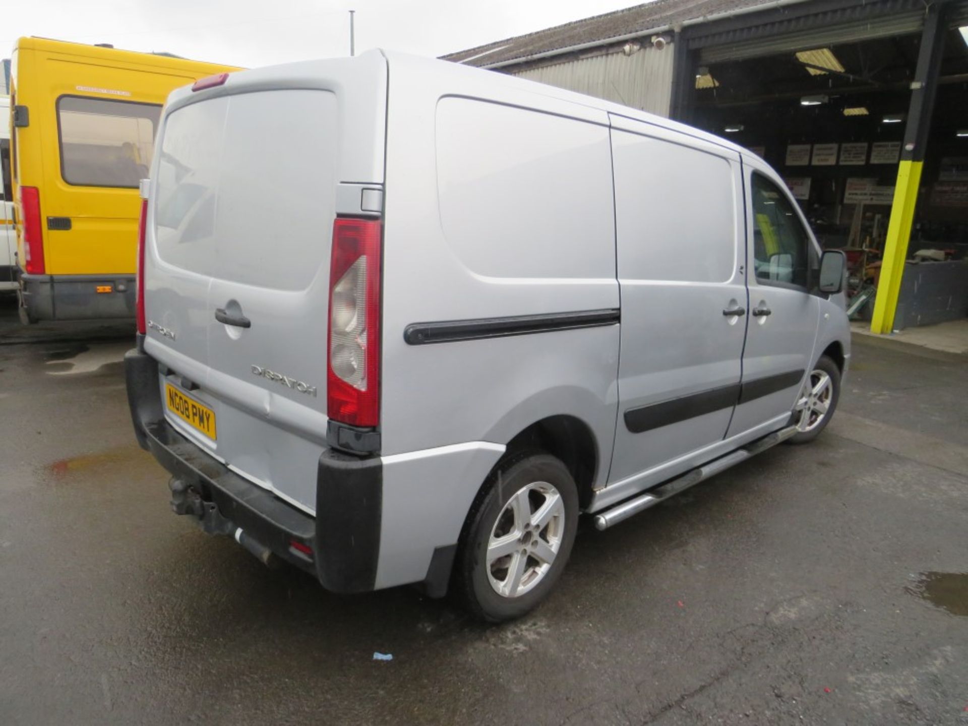 08 reg CITROEN DISPATCH 1000 HDI 120 SWB, 1ST REG 06/08, TEST 08/21, 155097M WARRANTED, V5 HERE, 5 - Image 4 of 7