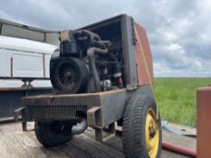 TOWABLE WELDER GENERATOR (LOCATION BLACKBURN) (RING FOR COLLECTION DETAILS) [NO VAT]