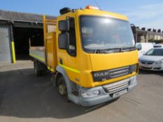 63 reg DAF FA LF45 7.5 TON TIPPER (DIRECT COUNCIL) 1ST REG 12/13, TEST 03/22, 150551KM, V5 HERE, 1