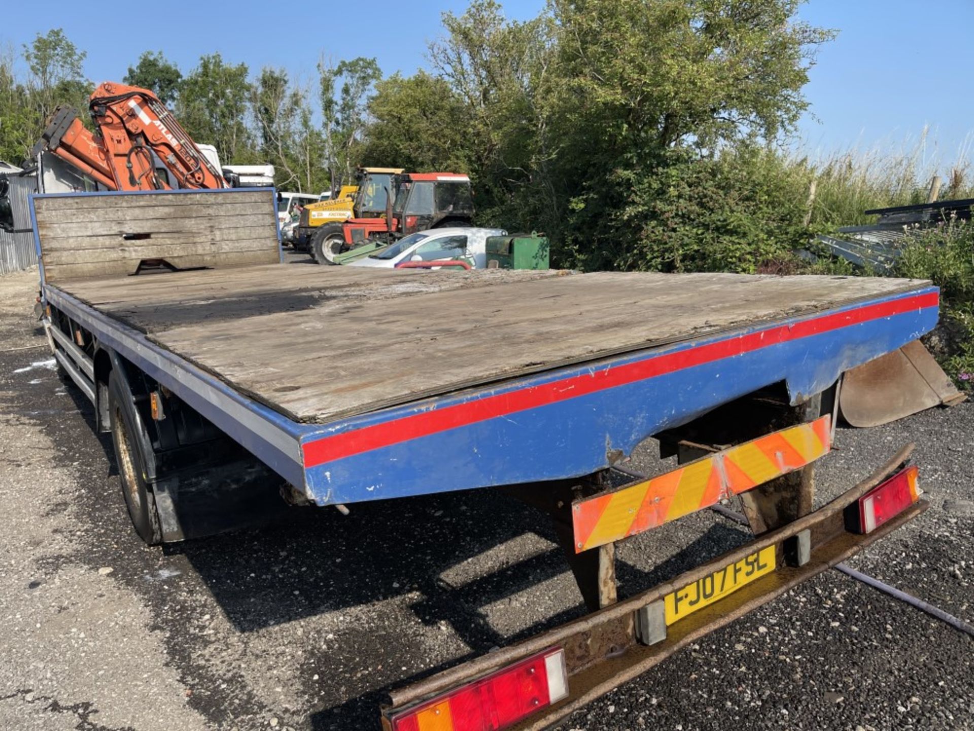 07 reg IVECO EURO CARGO C/W ATLAS 120.2E CRANE (LOCATION BLACKBURN) 1ST REG 06/07, 355362KM, NO - Image 4 of 9