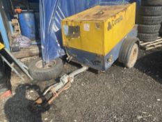 TOWABLE COMPRESSOR (LOCATION BLACKBURN) (RING FOR COLLECTION DETAILS) [NO VAT]