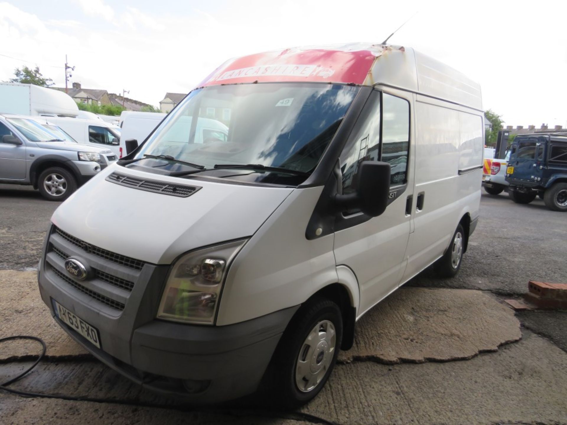 63 reg FORD TRANSIT T260 100, 1ST REG 01/14, 282430M, V5 HERE, 3 FORMER KEEPERS [NO VAT] - Image 2 of 6