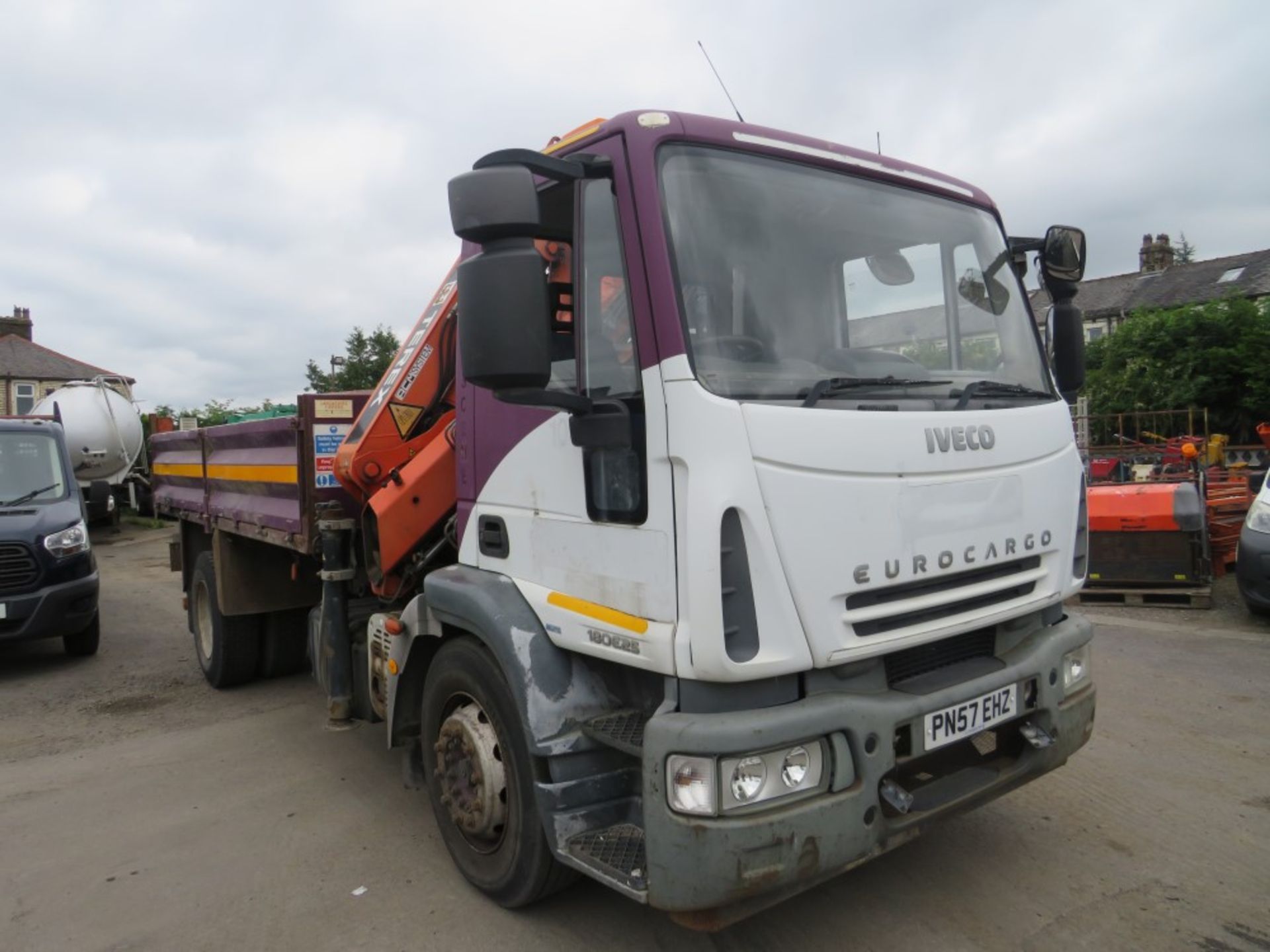 57 reg IVECO EURO CARGO ML180E25 TIPPER (RUNS & DRIVES BUT ONLY IN REVERSE) (DIRECT COUNCIL) 1ST REG