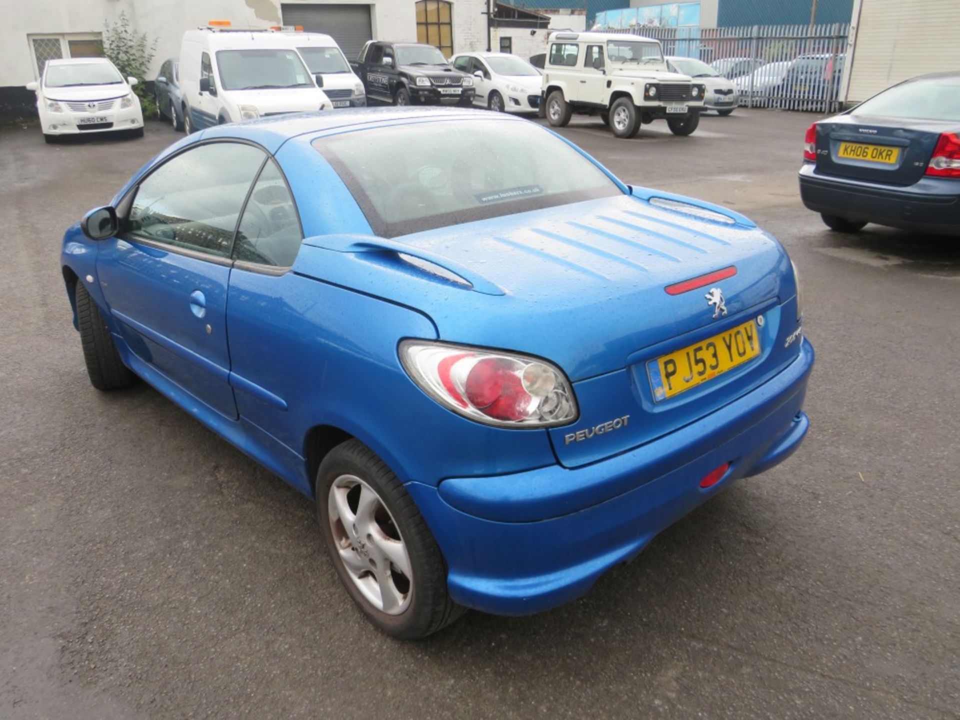 53 reg PEUGEOT 206 ALLURE COUPE, 1ST REG 01/04M TEST 01/22, 56817M, V5 HERE, 3 FORMER KEEPERS [NO - Image 3 of 6