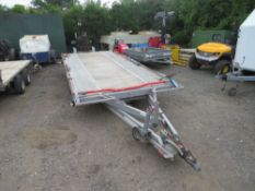 FIT-ZEL CAR TRANSPORTER TILT BED TRAILER [NO VAT]