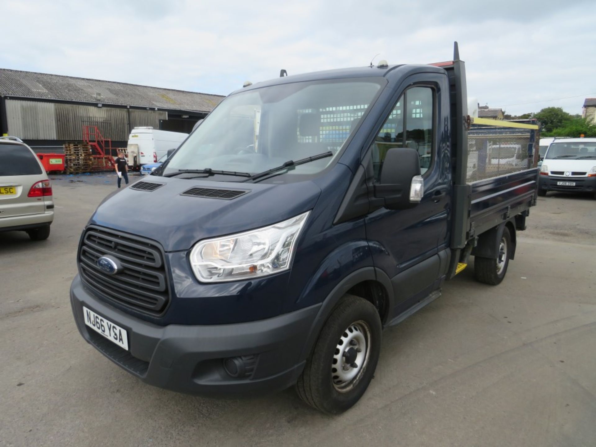 66 reg FORD TRANSIT 310 DROPSIDE, 1ST REG 11/16, TEST 11/21, 126678M, V5 HERE, 1 OWNER FROM NEW [+ - Image 2 of 6