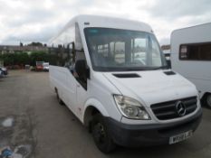 58 reg MERCEDES SPRINTER 515 CDI MINIBUS (DIRECT COUNCIL) 1ST REG 01/09, 126190M, V5 HERE, 2